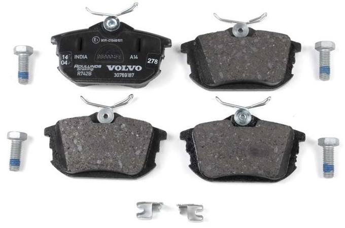 Volvo Disc Brake Pad Set - Rear 31262468